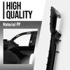 G-PLUS Rear Diffuser Compatible with BMW X3 G01 M40i Sport Utility 4Door 2018 2019 2020 2021 Not Fit Round Exhaust Pipes Rear Diffuser Bumper Lip Glossy Black