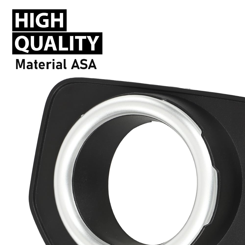 G-PLUS Fog Lamp Light Cover Bezel Compatible with LR4 2010-2016 2PCS ABS Plastic Trim