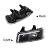 G-PLUS LED Headlights Assembly Front Headlamps Compatible with Chevy Express GMC Savana 1500 2003-2014, Fit Chevy Express GMC Savana 2500 3500 2003-2023 Clear Lens Black Housing