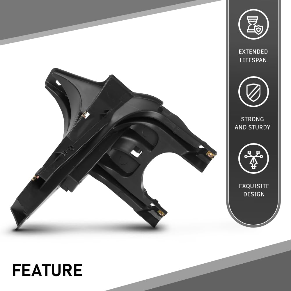 G-PLUS Front Lower Headlight Bumper Bracket Left Driver Side Compatible with BMW X5 2007-2013/Fit BMW X6 2008-2014 51657157983 BM1244101