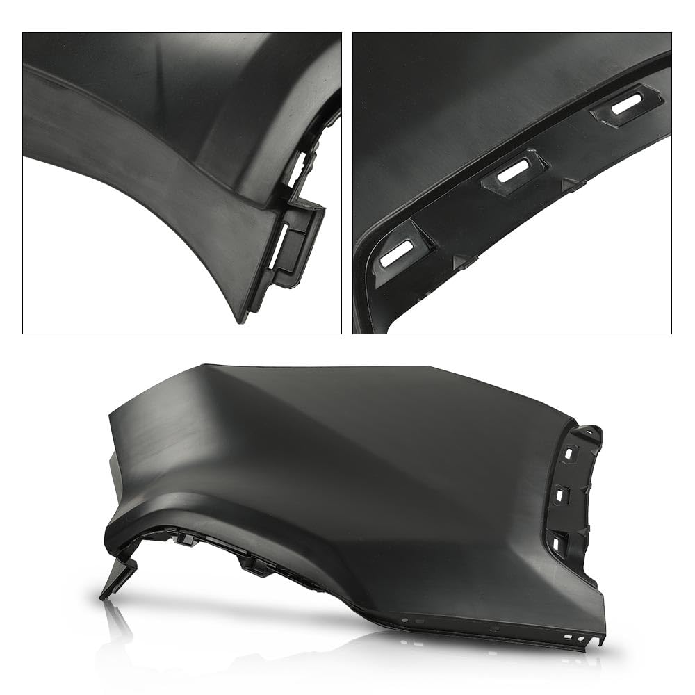G-PLUS Rear Bumper Cover Extension Assembly Right Passenger Side Compatible with Toyota RAV4 2019-2023 TO1117110 5216142944 521610R906 52161-42944 52161-0R906