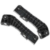 G-PLUS Bumper Bracket Compatible with Toyota Camry 2007-2011 or US Made Models Set of 2 5253506030, TO1043108, 5253606020, TO1042108 Black