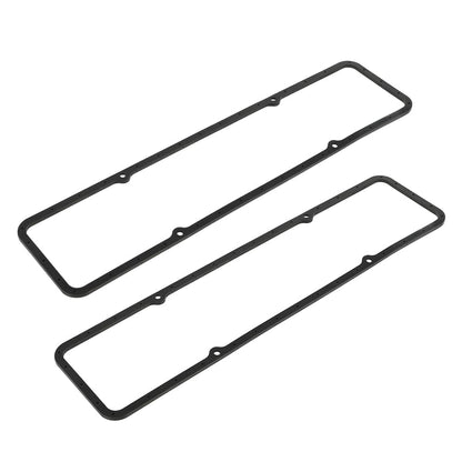 G-PLUS Steel Core Rubber Valve Cover Gaskets Compatible with SBC Chevy 305 327 350 383 400 Engines 7484BOX