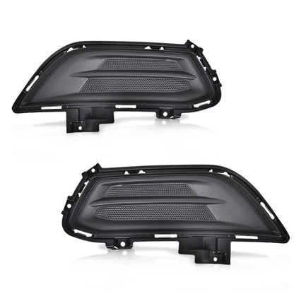 G-PLUS Fog Lamp Cover Front Left Driver Right Passenger Side Compatible with 2013-2016 Fusion Auto Fog Light Lamp Cover Trim Bezel DS7Z17B814AA DS7Z17B814AB FO1039133 FO1038133