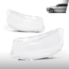 G-PLUS Headlight Lens Cover Compatible with BMW F34 GT 330i 340i 2017-2019 Left & Right Pair Front Headlamp Lens Cover Clear