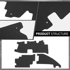 G-PLUS Grille Air Deflector Set 3PCS for Ford F150 Raptor 2009-2014 Product Specifications