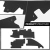 G-PLUS 3pcs Grille Air Deflector Set with Fasteners Compatible with Ford F150 2009-2014,Fit Ford Raptor 2009-2014 FO1218114