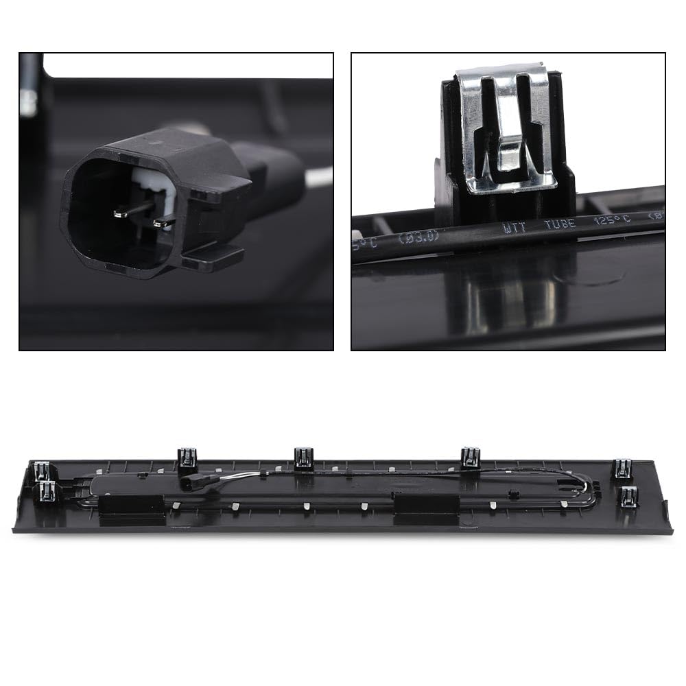 G-PLUS LED Illuminated Platinum Door Sill Plates Compatible with Ford F250 F350 F450 F550 Super Duty Crew Cab Only 2017-2022 Left and Right Door Sill Protector HC3Z-2613208-AA HC3Z-2613209-AA