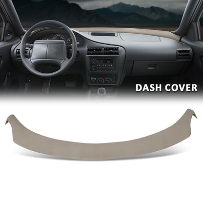 G-PLUS TPE Dash Cover Dashboard Panel Compatible with Cadillac Escalade ESV 2007 2008 2009 2010 2011 2012 2013 2014/ EXT and Hybrid 2007 2008 2009 2010 2011 2012 2013 Brown