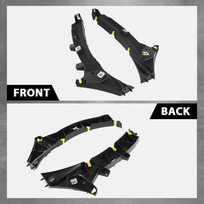 G-PLUS Front Bumper Mount Support Bracket Compatible with Jaguar XF XFR 2012-2015,Fit Jaguar XFR-S 5.0L V8 A/T Base Sedan 2013-2015