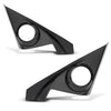 G-PLUS Speaker Cover Trim Compatible with Honda Civic 10th Sedan 2016 2017 2018 2019 2020 2021 Carbon Fiber Black