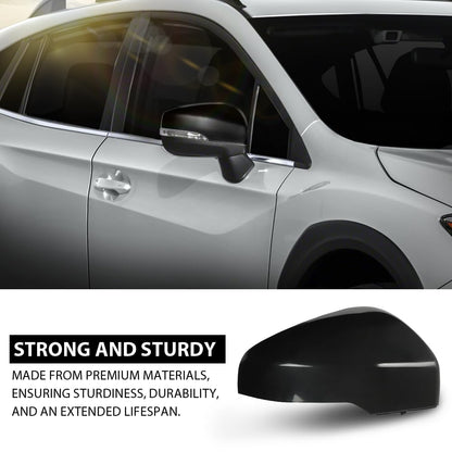 G-PLUS Exterior Mirror Cover Passenger Side Compatible with Subaru Crosstrek 2018-2023,Fit Subaru Forester 2019-2024 91059FL020