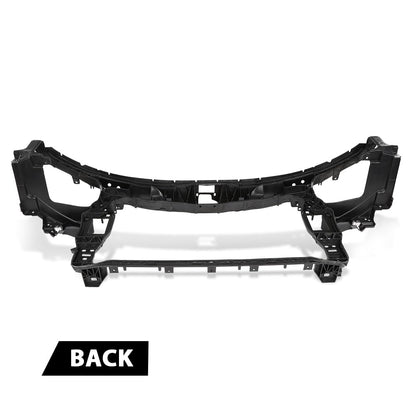 G-PLUS Radiator Support Panel Black, Compatible with Audi A8 2010-2018, 4H0805594E