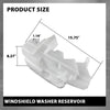 G-PLUS Windshield Washer Reservoir Compatible with Land Rover Range Rover Evoque 2012-2019, Fit Land Rover Discovery Sport 2012-2019