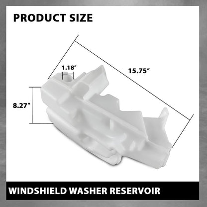 G-PLUS Windshield Washer Reservoir Compatible with Land Rover Range Rover Evoque 2012-2019, Fit Land Rover Discovery Sport 2012-2019