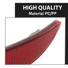 G-PLUS Bumper Reflector Right for BMW F10 5-Series M Package 2011-2016 Red Product Image