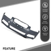 G-PLUS Front Bumper Cover Compatible with Jaguar XF Supercharged 2009-2011 w/Tow Hook Hole & Fog Light Holes & Parking Aid Sensor Holes, C2Z8838XXX, JA1000142, Black