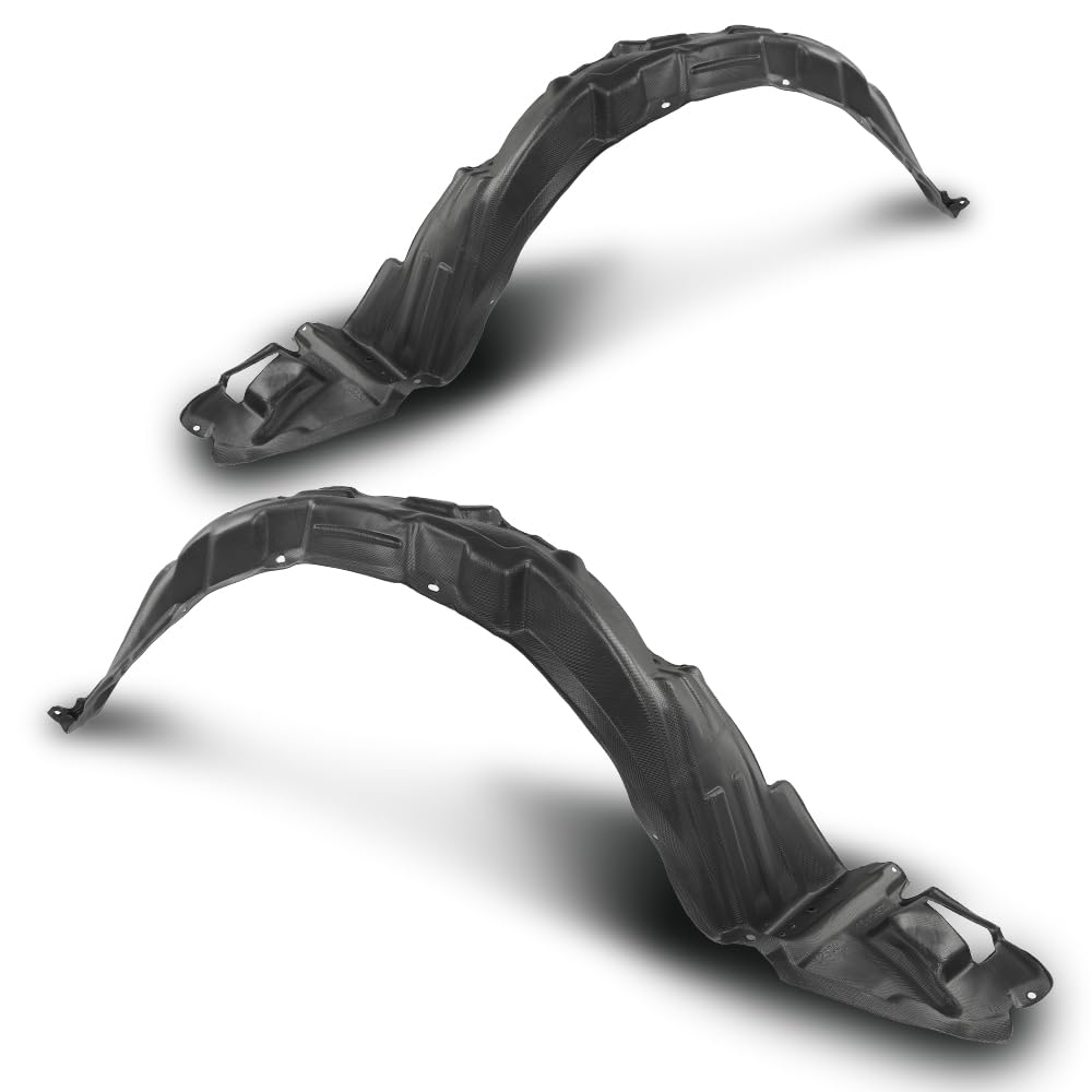 G-PLUS Inner Fender Liner Set Front Left and Right 2Pc Compatible with Toyota Corolla Sedan 2003-2008 TO1249119