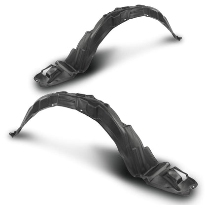 G-PLUS Inner Fender Liner Set Front Left and Right 2Pc Compatible with Toyota Corolla Sedan 2003-2008 TO1249119