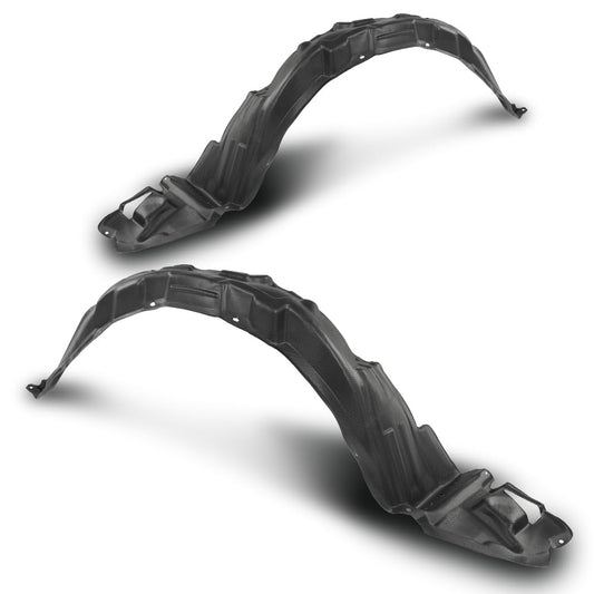 G-PLUS Inner Fender Liner Set Front Left and Right 2Pc Compatible with Toyota Corolla Sedan 2003-2008 TO1249119