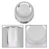 G-PLUS 4pcs Chrome Wheel Center Cap Fit for 3 1/4", 3.25" Trailer Rims Center Bore Light Scratch [Center Bore Dimensions: 3.25", 3 1/4" & Overall Cap Tall: 3.40" & Center Decal: 1.75"]
