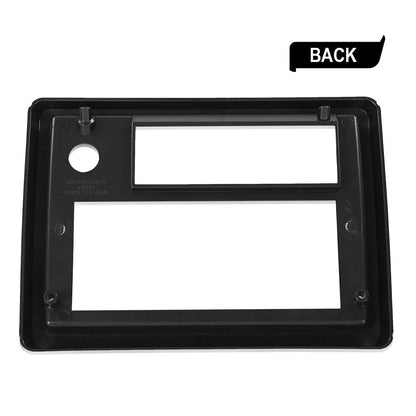 G-PLUS Black Radio Face Plate Compatible with Chevy El Camino Monte Carlo SS GMC Caballero 1981-1988