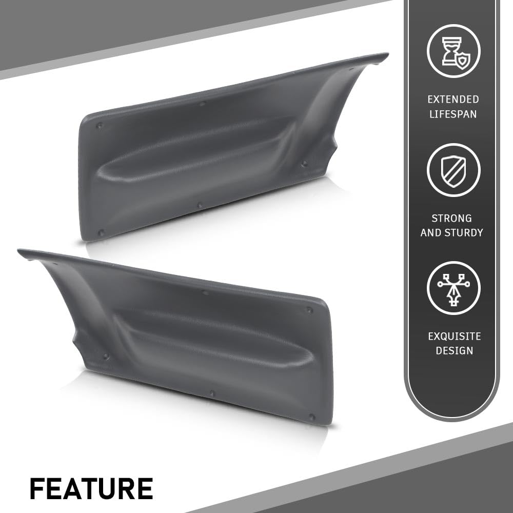 G-PLUS Door Panel Insert Gray Compatible with Volkswagen New Beetle 2003-2010, Not Fit for hatchback, Only Fit for Beetle Convertibles