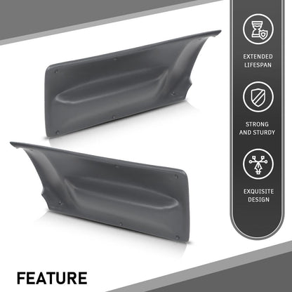 G-PLUS Door Panel Insert Gray Compatible with Volkswagen New Beetle 2003-2010, Not Fit for hatchback, Only Fit for Beetle Convertibles
