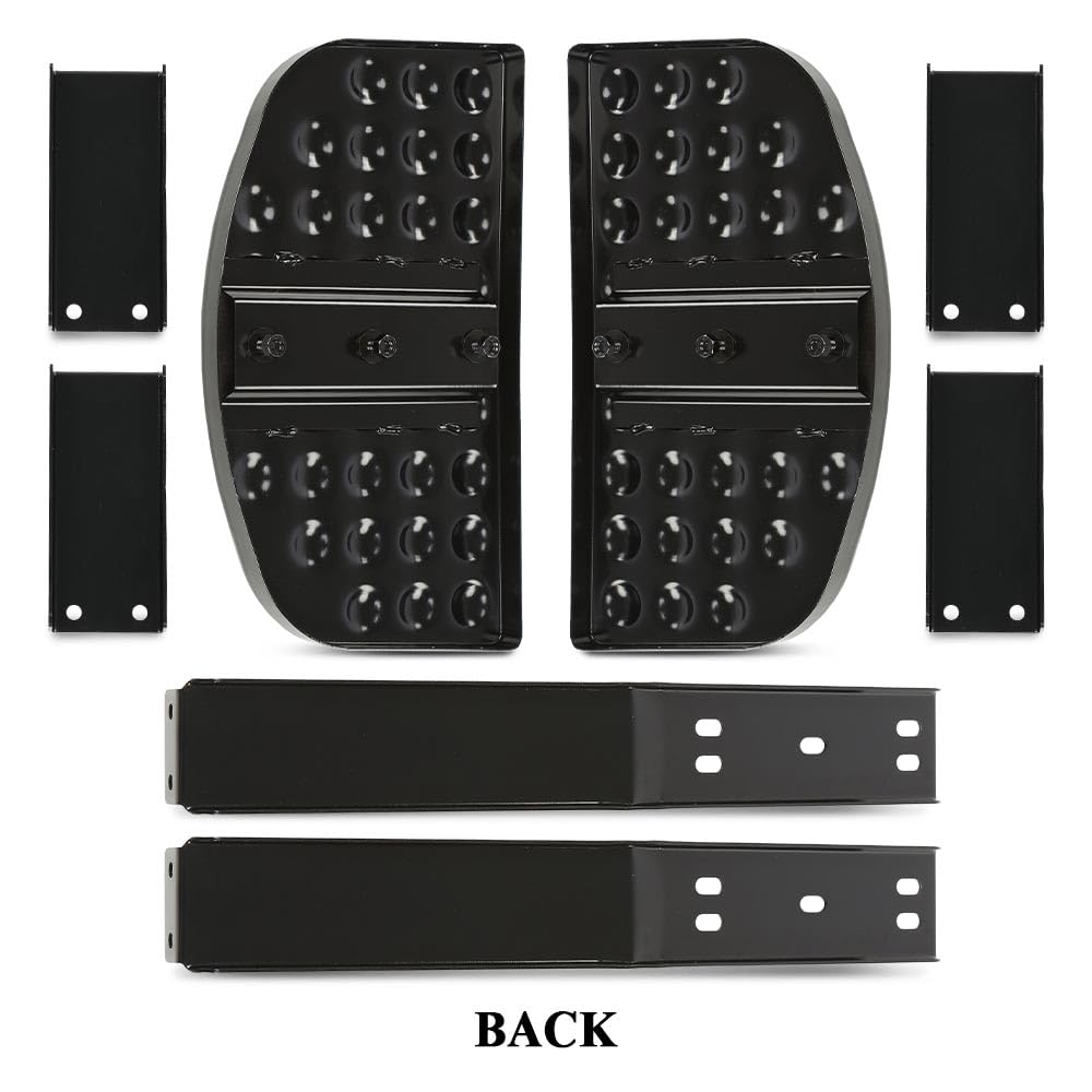 G-PLUS Side Step Kit Compatible with Willys CJ2A CJ3A CJ3B M38 CJ5 Jeeps