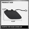G-PLUS Front Bumper Tow Hook Cover Cap Compatible with Benz E550 E400 E350 E250 4Matic Hybrid 2014-2016 A2128852422