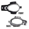 G-PLUS Foglight Bezel Cover 2pcs Compatible with 2007-2009 ES350 Left Right Fog Light Bezel Driving Lamp Trim Replacement Fog Light Lamp Cover Trim Bezel 52126-33070 52125-33070
