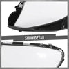 G-PLUS Headlight Lens Cover Compatible with Benz E-Class W213 E200L E300L E320L 2016-2023 2138202261C1, 2138202261, A2138202261, 1EG012076061 Left & Right Pair Front Headlamp Lens Cover Clear