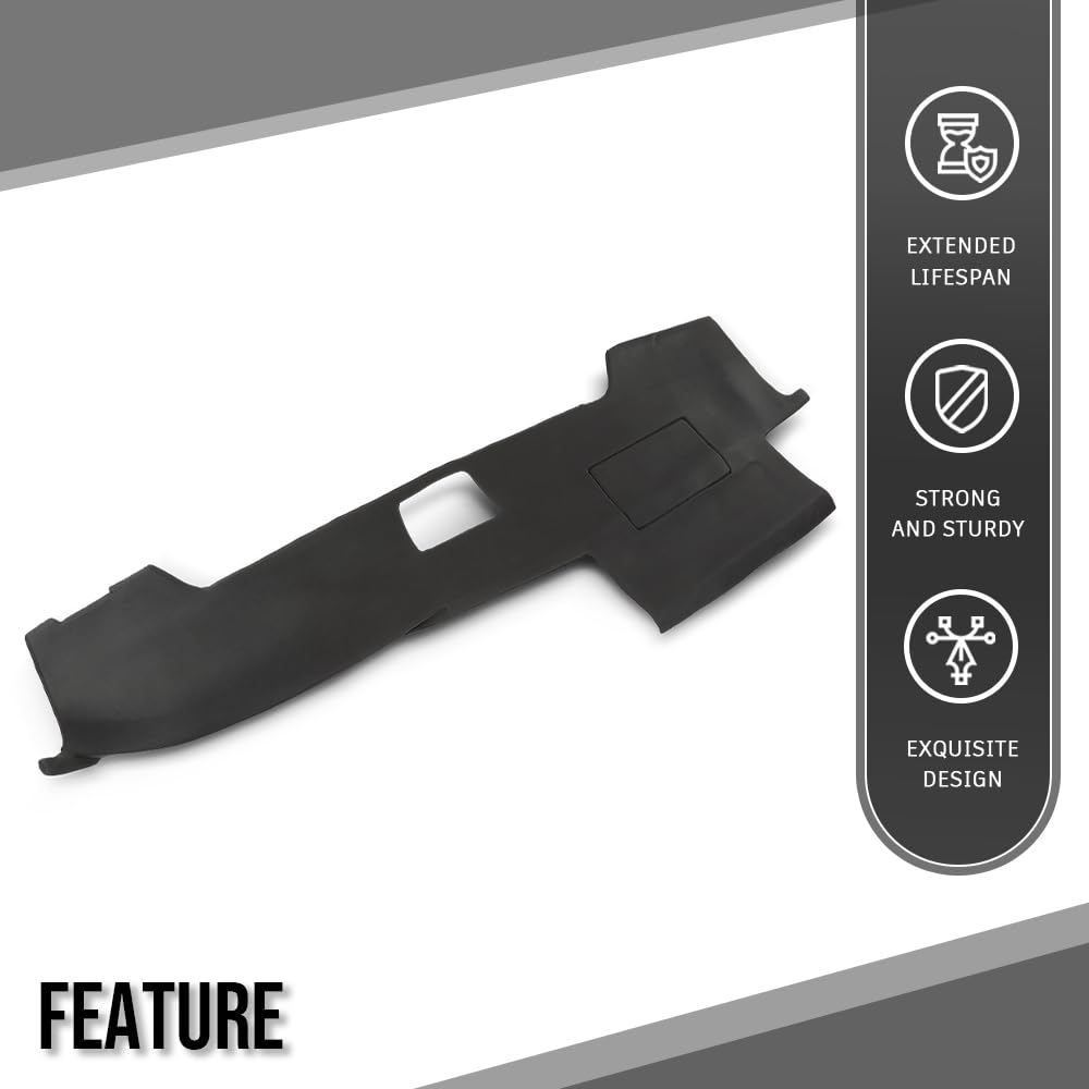 G-PLUS TPE Dashboard Dash Cover Black Compatible with Toyota 4Runner 2003-2009