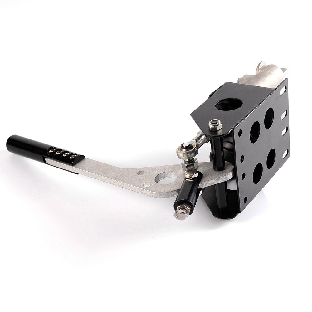 Universal Double Master Cylinder Hydraulic Drift E-Brake Racing Handbrake Black