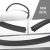 G-PLUS Fender Trim Molding Front Right Compatible with Benz GLC300 4Matic 2016-2020 / GLC300 Base 2016-2022 / GLC43 AMG 4Matic 2017-2022 2538850622, MB1291101 Black