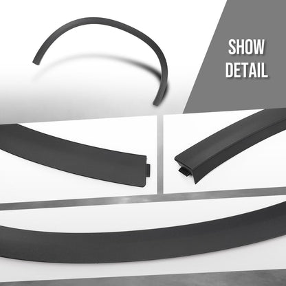 G-PLUS Fender Trim Molding Front Right Compatible with Benz GLC300 4Matic 2016-2020 / GLC300 Base 2016-2022 / GLC43 AMG 4Matic 2017-2022 2538850622, MB1291101 Black