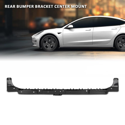 G-PLUS Rear Bumper Bracket Center Mount Compatible with Tesla Model 3 2017-2023 112119100E, 1121191-00-E, 1121191 00 E Black