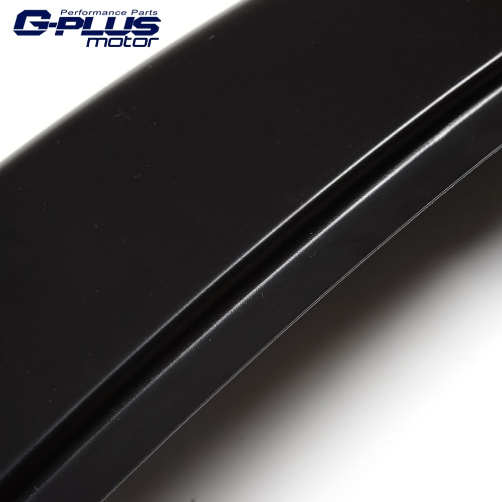 G-PLUS Front Left Driver Side Replacement Mirror Glass & Cab Corners Pair Compatible with 2011-2014 Ford F150 Fit Chevy Silverado GMC Sierra Crew Cab 4-Door BL3Z-17K707-A BL3Z17K707A Black