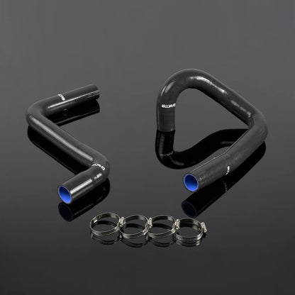 G-PLUS Coolant Silicone Radiator Hose Kit Compatible With Chevy Corvette 5.7L LT1 V8 1991-1996 Black