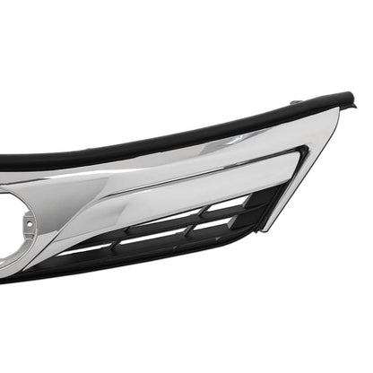 G-PLUS Front Upper Bumper Grille Compatible with Toyota Camry L LE XLE 2012-2014 53101-06560 104-51375 TO1200343