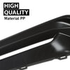 G-PLUS Front Bumper Fog Lamp Bezel Light Cover Left Driver Compatible with Honda Accord Sedan 2018-2020 Black
