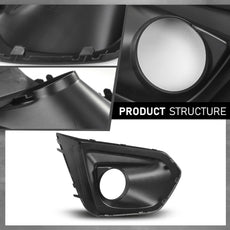 G-PLUS Front Left Fog Light Bezel for Subaru Impreza 2012-2014 Driver Side Product Details