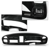 G-PLUS Dash Board Radio Bezel Double Din w/Vents Compatible with Dodge Ram 1500 1998-2001/ Ram 2500 3500 1998-2002 Matte Black Plastic