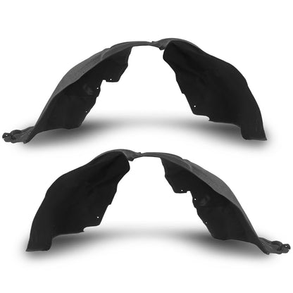 G-PLUS Fender Liner Inner Set Front Compatible with Cadillac XT5 2017-2023 GM1248276, GM1249276, 23395492, 23395493, 84088100, 84182806, 84182807 Black