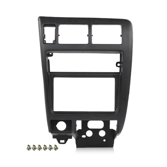 G-PLUS Center Dash Climate Control Radio Bezel Trim Compatible with Toyota Tacoma 1998-2004 Black Dashboard Panel