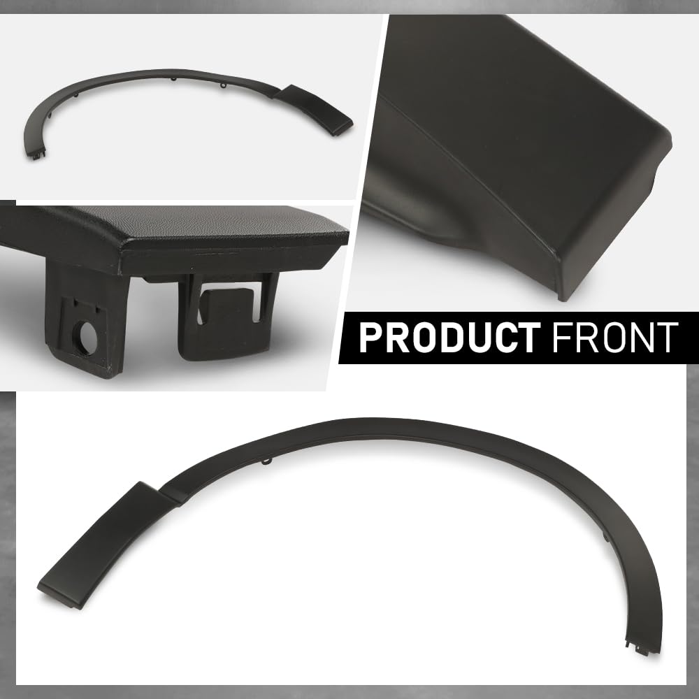 G-PLUS Front Fender Flares Trim Compatible with CRV Hybrid 2020-2022/Fit Honda CRV 2017-2022 74115TLAA02 74165TLAA02 HO1291108 HO1290108 Driver & Passenger Side Wheel Cover