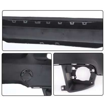 G-PLUS Front Upper Bumper Cover Compatible with Jeep Cherokee 2014 2015 2016 2017 2018, Not Fit Trailhawk Models, 5NJ52TZZAB CH1014112, Primered Black