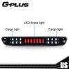 G-PLUS Car Tail Light Rear Third Stop I Brake Light Lamp Compatible with 2004-2012 Chevy Colorado/GMC Canyon 2006-2008 Isuzu I-Series 15286505 25971002 25821852