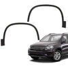 G-PLUS Fender Flares Wheel Opening Molding Trim, Compatible With 2012-2017 Volkswagen Tiguan, OE Style Black Wheel Cover Protector (2 x Front Left+Front Right) 5N0854732B9B9, VW1291106