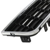 G-PLUS Front Upper Bumper Grille Grill Chrome Compatible with 2012-2016 Chevy Sonic 95215846 Bumper Grille Trim